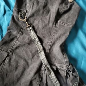 Royal Bones City of Angels Strap Stud Dress